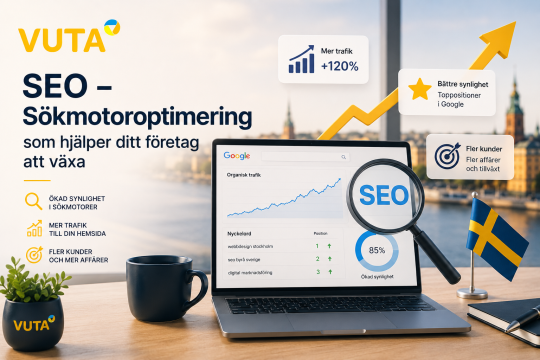 SEO – Sökmotoroptimering som hjälper ditt företag att växa