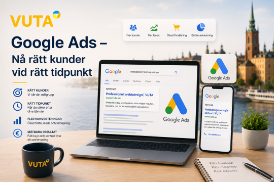 Google Ads – Nå rätt kunder vid rätt tidpunkt